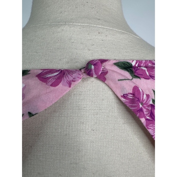 Sweet Pot Floral Print Sweetheart Neckline Short Sleeve Top - Picture 6 of 11